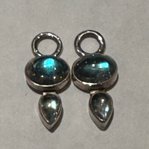 Doug Paulus Sterling Silver Interchangeable Hoop Earrings - Picture 3 of 9